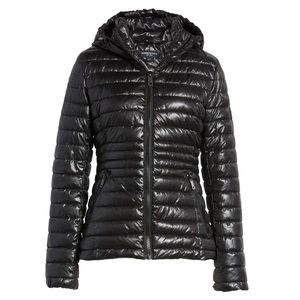 Kenneth Cole Packable Hooded Puffer Coat